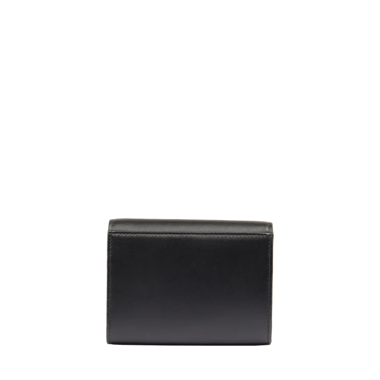 RECTANGULAR FLAP COMPACT WALLET