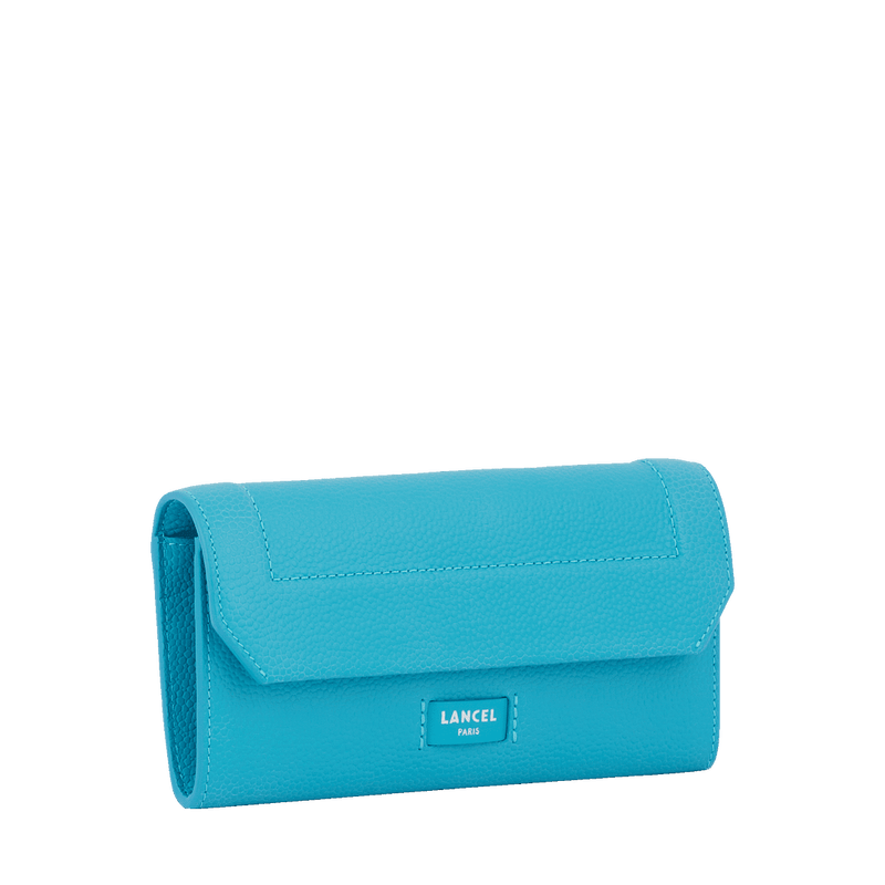Slim Flap Wallet - Bleu Ocean