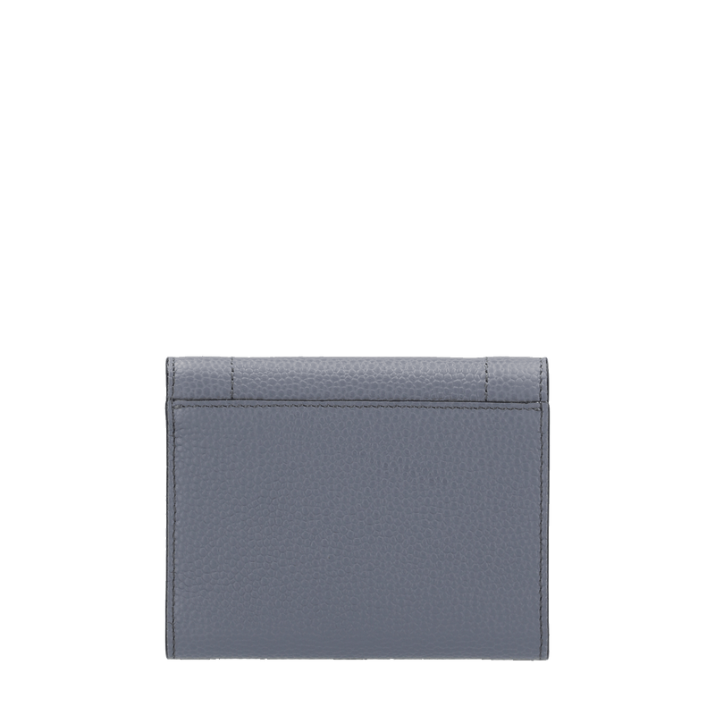 Flap Medium Compact Wallet - Cement