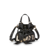S Bucket Bag - Black/Roccia