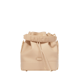 S Bucket Bag - Capuccino / Gold