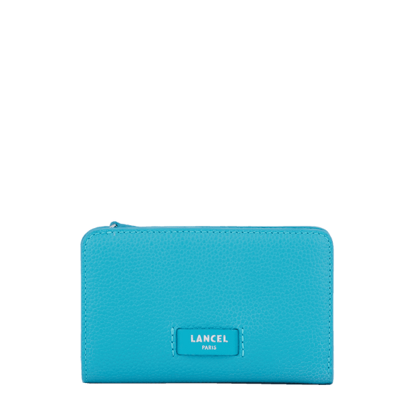 Compact Zipped Wallet - Bleu Ocean