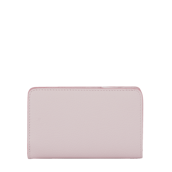 Compact Zipped Wallet - Rose Dragee