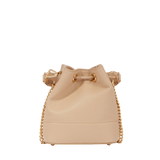 Mini Bucket Bag - Capuccino / Gold