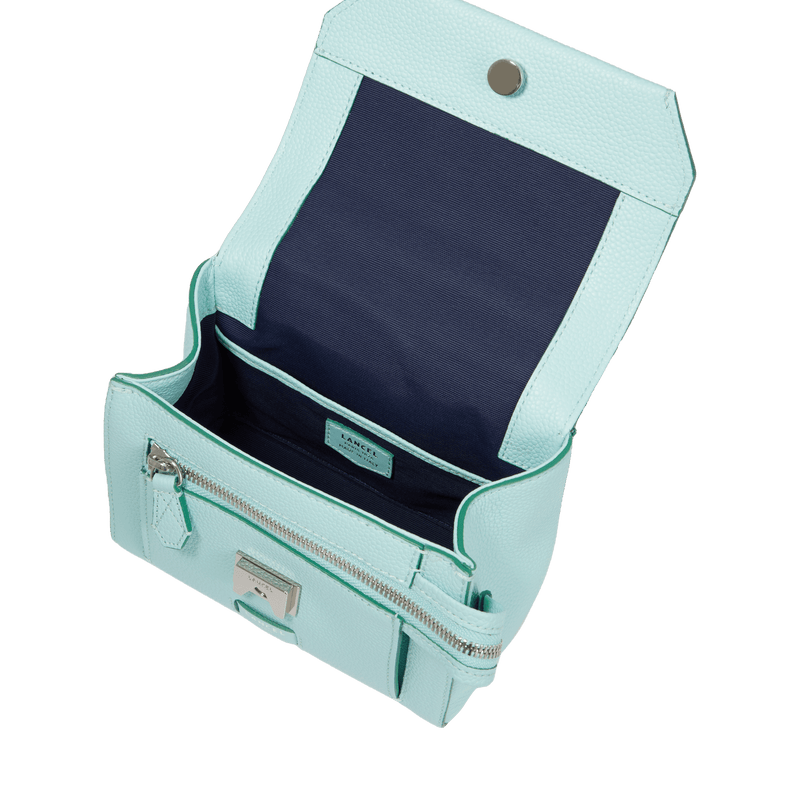 S Flap Bag - Mint / Emerald
