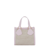 Mini Summer Tote - Natural/Rose Dragee
