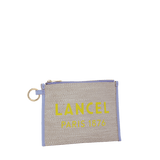 Cabas Pochette Zipped - Natural/Lavander