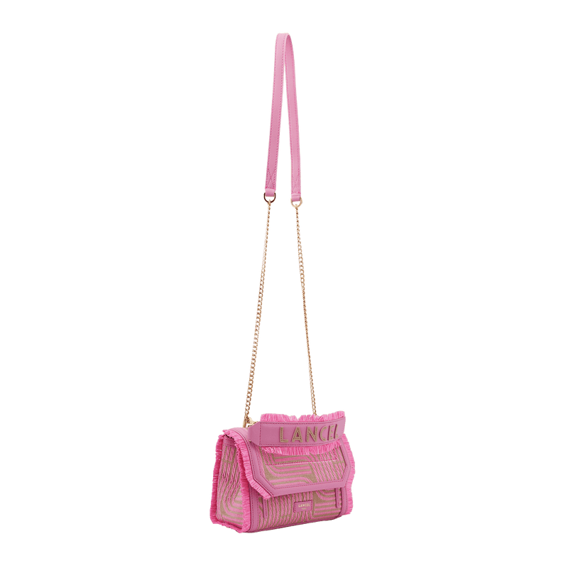 S Flap Bag - Multico Rose
