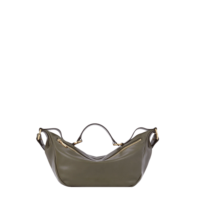 S Crossbody Bag - Dark Khaki